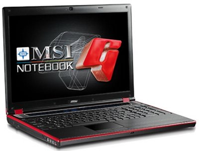 Новый ноутбук MSI GX630