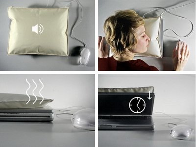 Подушка для ноутбука i-Sleep Portable Laptop Pillow